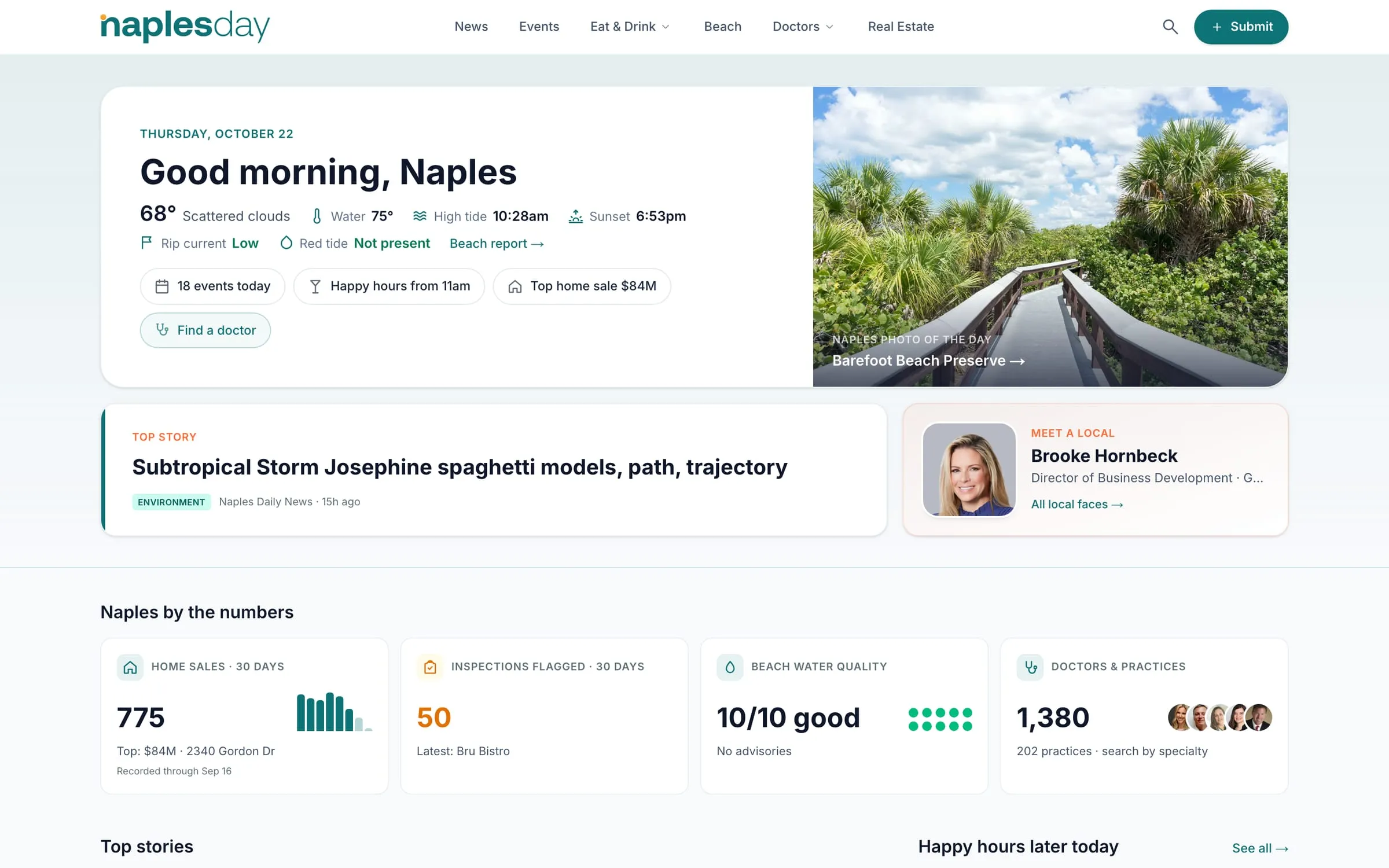 Naples Day website