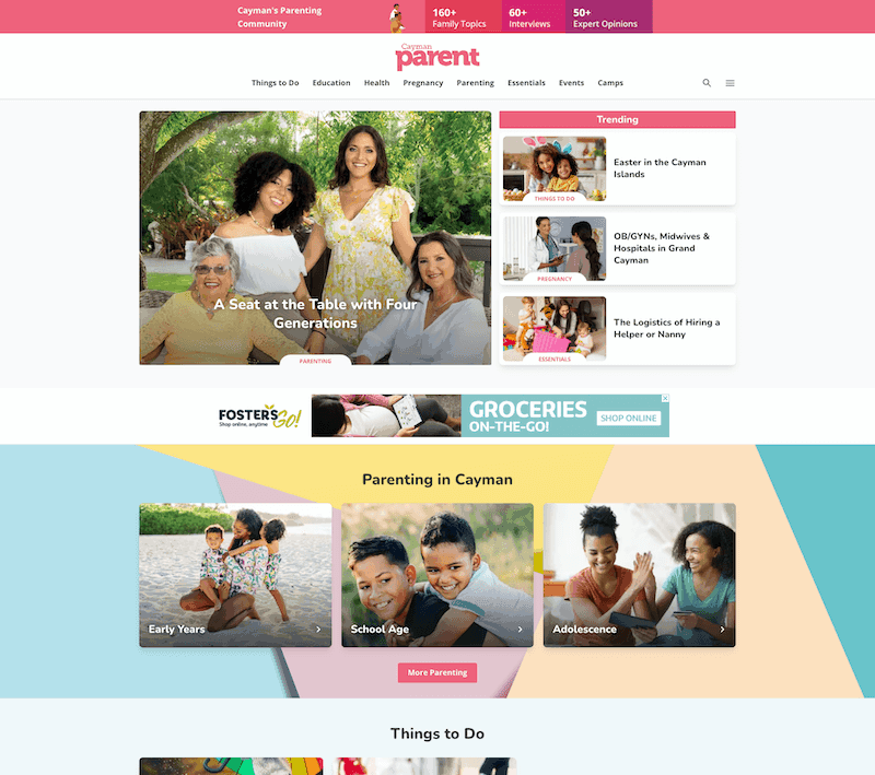 Www caymanparent com